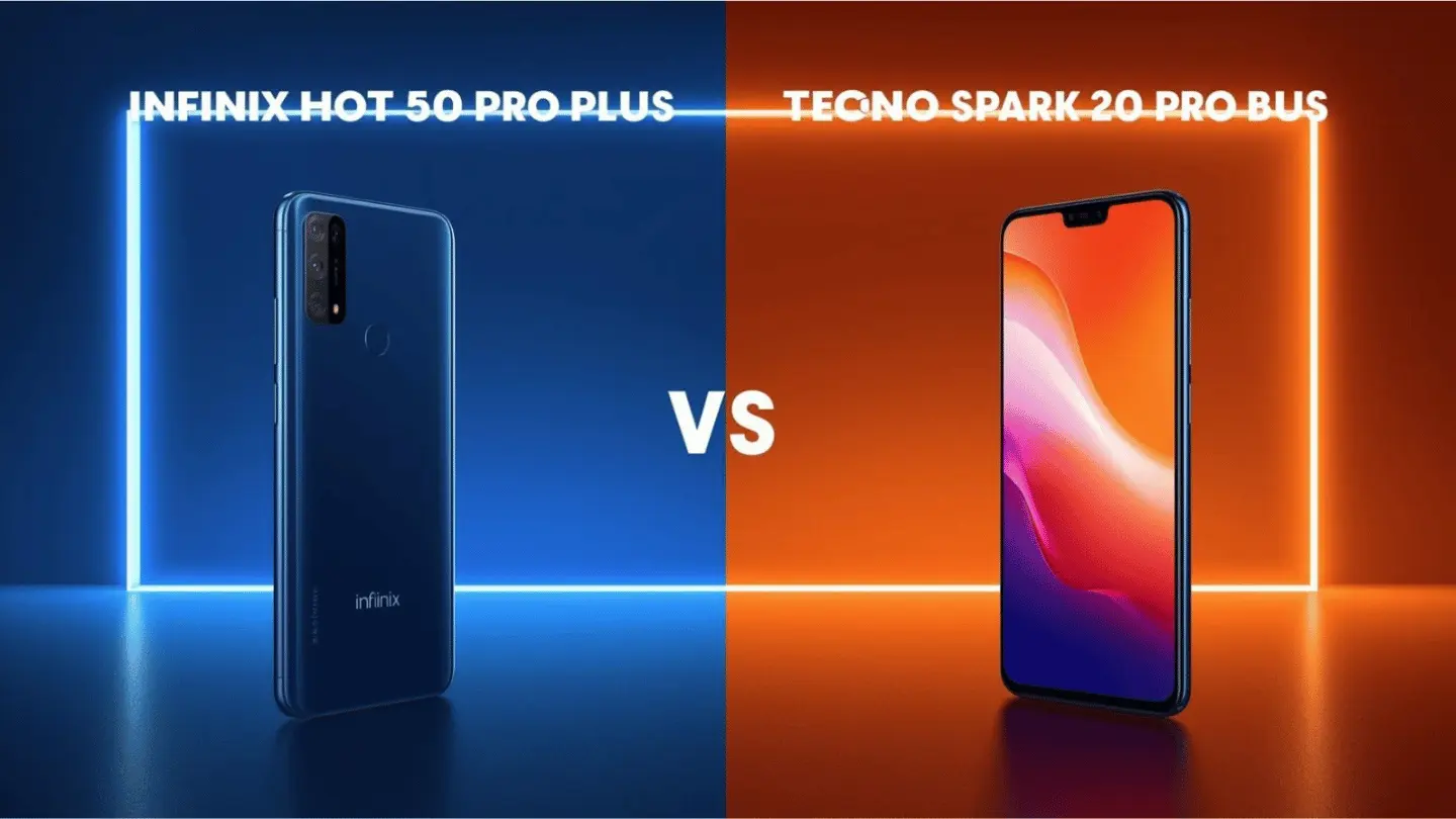 Infinix Hot 50 Pro Plus vs Tecno Spark 20 Pro Plus