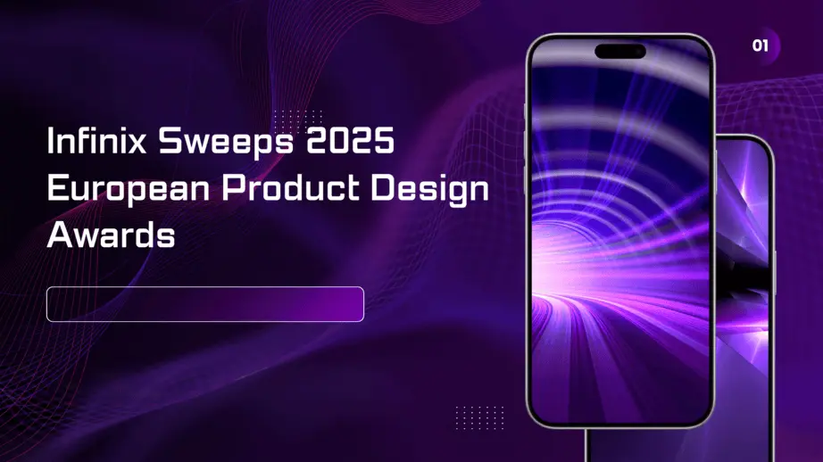 Infinix Sweeps 2025 European Product Design Awards A New Era of Smartphone Aesthetics