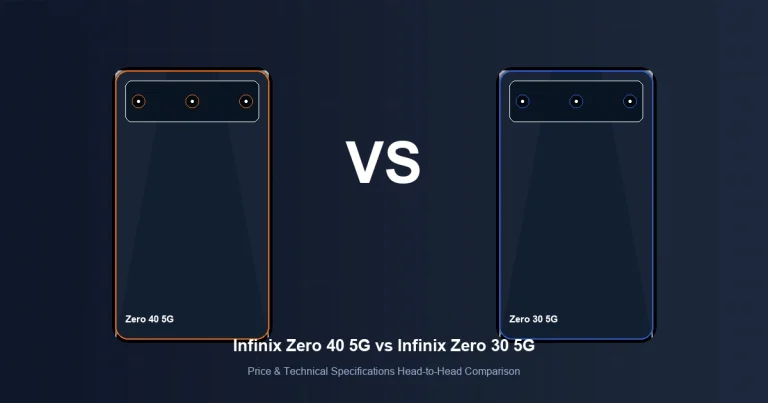 Featured image comparison of Infinix Zero 40 5G vs Infinix Zero 30 5G