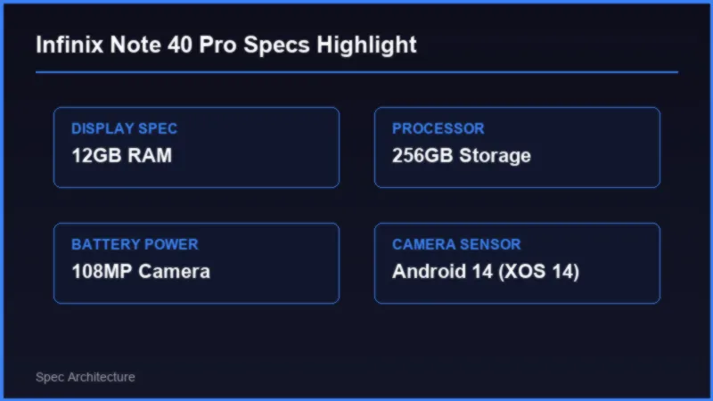 Infinix Note 40 Pro vs Infinix Note 60 Ultra: Comprehensive Pakistan Comparison 2 Infinix Note 40 Pro vs Infinix Note 60 Ultra: Comprehensive Pakistan Comparison Specifications